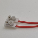 Projector connector block and leads