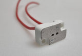 projector lamp holder / light socket with leads