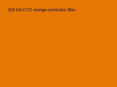 Great value rolls of 204 CTO lighting filter gel
